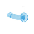REALROCK Crystal Clear 17 cm Dildo With Suction Cup > Dildos > Realistic Dildos