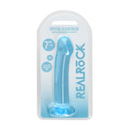 REALROCK Crystal Clear 17 cm Dildo With Suction Cup > Dildos > Realistic Dildos