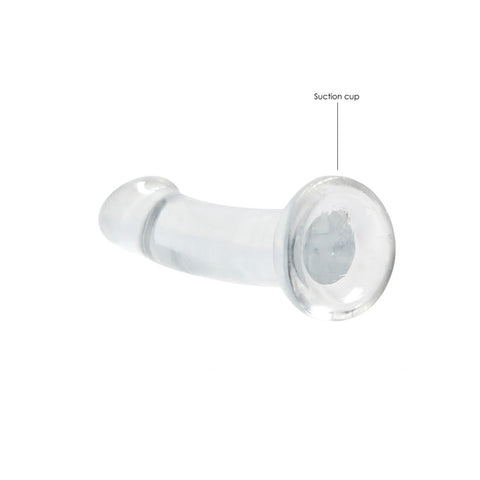 REALROCK Crystal Clear 17 cm Dildo With Suction Cup > Dildos > Realistic Dildos