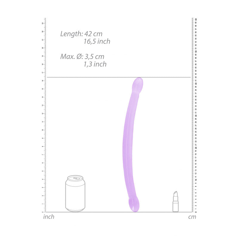 REALROCK Non Realistic Double Dong 17 Inch Double Dong > Dildos > Double Dildos