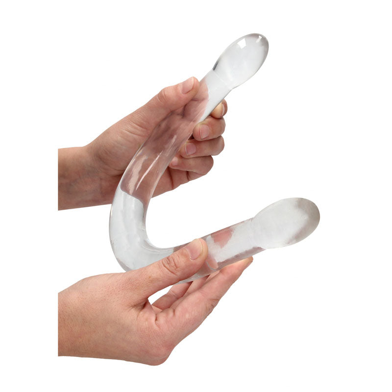 REALROCK Crystal Clear Double Dong – 17 Inch Double Dong Secondary image