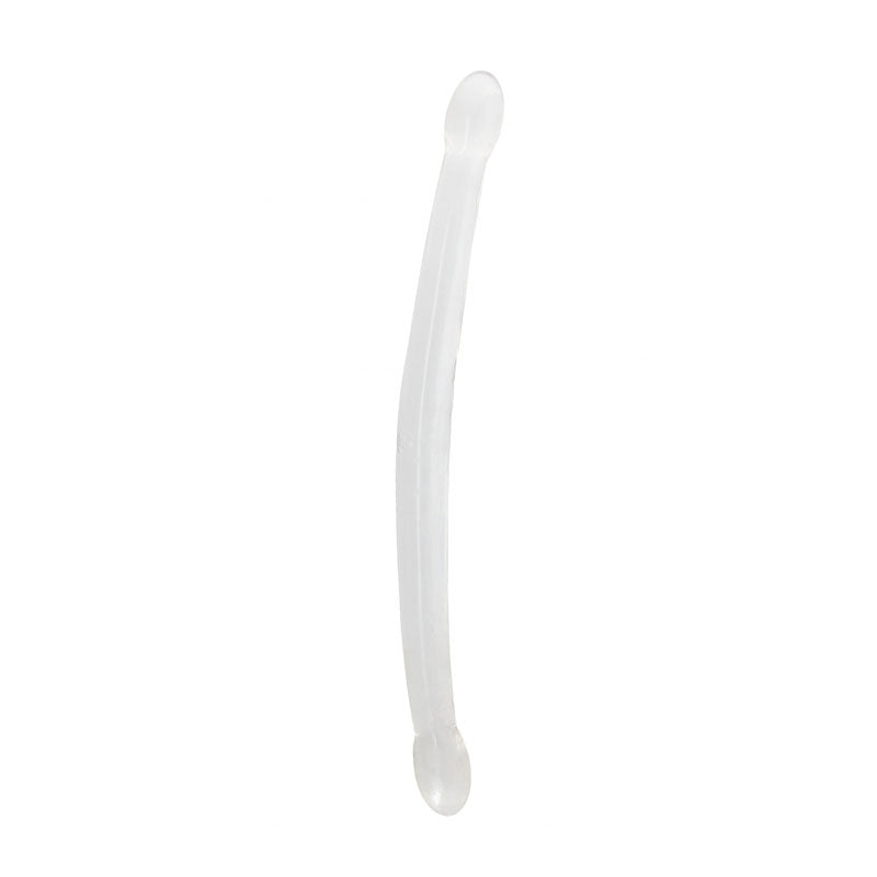 REALROCK Crystal Clear Double Dong – 17 Inch Double Dong > Dildos > Double Dildos
