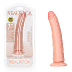 RealRock Realistic Slim Dildo with Suction Cup – 18cm (7") Dildo Flesh > Dildos > Realistic Dildos