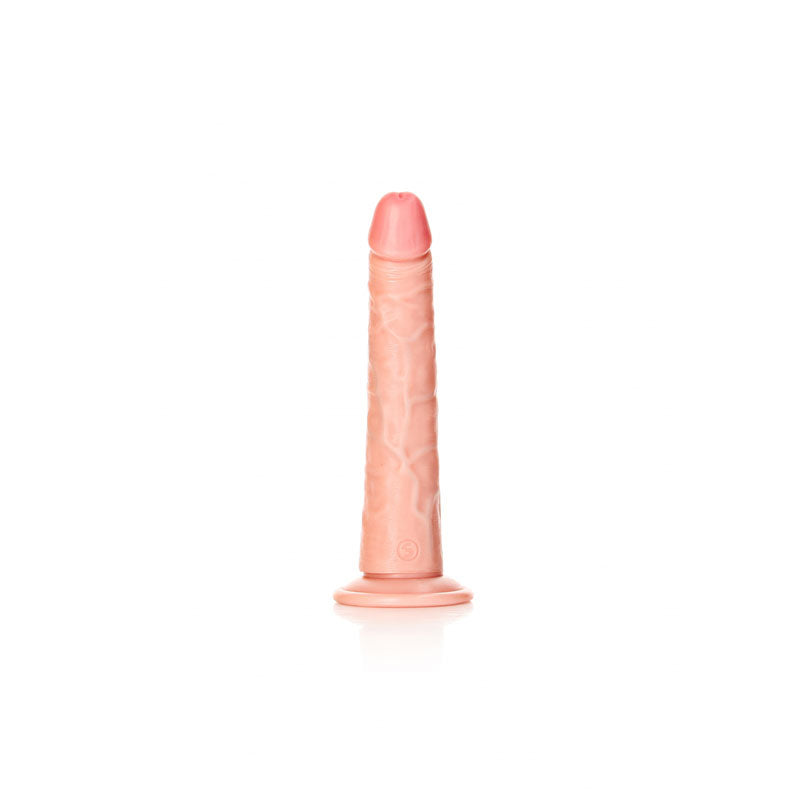 RealRock Realistic Slim Dildo with Suction Cup – 6 to 8 Inch > Dildos > Slim Dildos