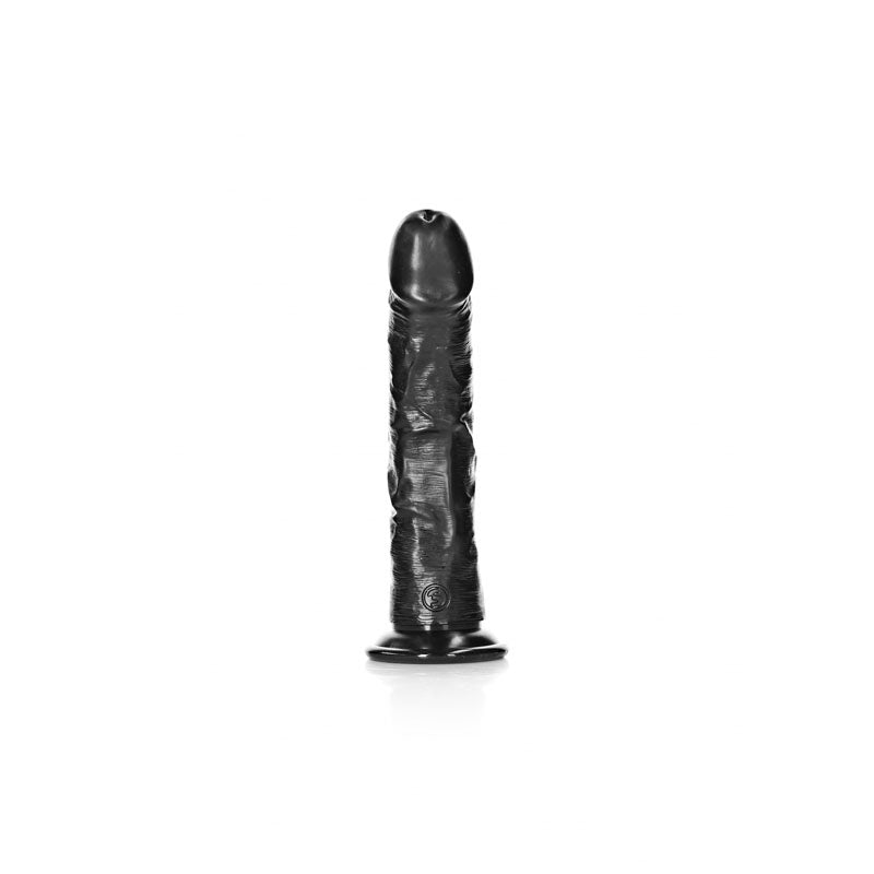 Realrock Realistic Regular Curved Dildo with Suction Cup 18 cm 7 Inch Dong Dongs Realistic