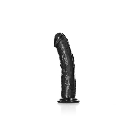 Realrock Realistic Regular Curved Dildo with Suction Cup 18 cm 7 Inch Dong Dongs Realistic