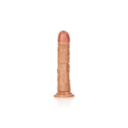 RealRock Realistic Curved Dildo (Tan) – 18 cm Suction Cup Dildo > Dildos > Realistic Dildos
