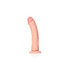 REALROCK 20 cm Realistic Regular Curved Dildo with Suction Cup DONGS