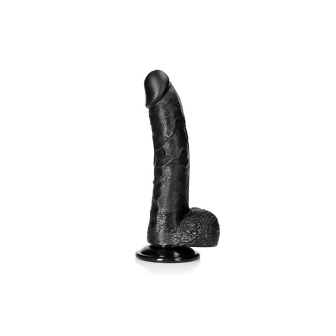 RealRock Realistic Curved Dong with Balls – Firm Dildo DONGS
