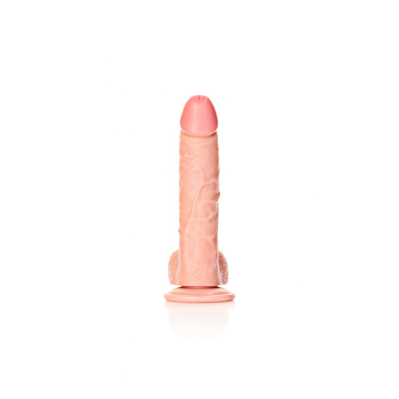 REALROCK Realistic Curved Dong with Balls 20.5 cm (8 Inch) DONGS