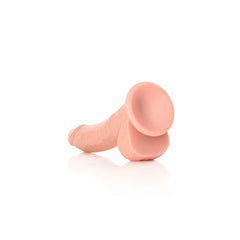 REALROCK Realistic Curved Dong with Balls 20.5 cm (8 Inch) DONGS
