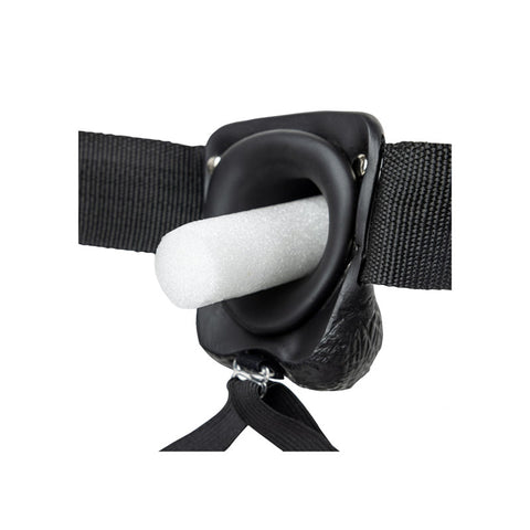 Realrock Hollow Strapon with Balls 23 cm Adult Sex Toy STRAP-ONS