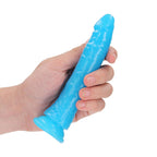 Realrock 15.5 Centimeter Slim Glow in the Dark Neon Dong > Dildos > Slim Dildos