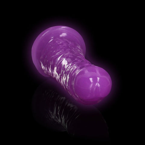 REALROCK 15.5 cm Slim Glow in the Dark Neon Dong for Fun Play DONGS