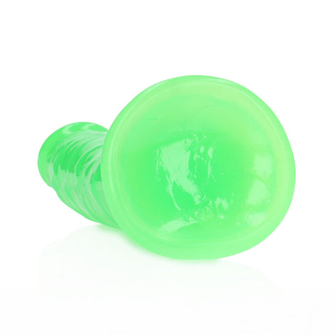 REALROCK 18 cm Glow in the Dark Slim Neon Dong 7 Inch DONGS