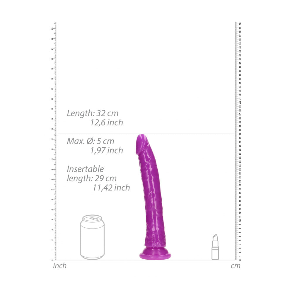 RealRock Slim Glow in the Dark 29 cm Dildo > Dildos > Oversized Toys