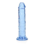RealRock 15.5 cm Straight Clear Dildo – Transparent 6 Inch Dong > Dildos > Slim Dildos