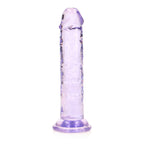 RealRock 15.5 cm Straight Clear Dildo – Transparent 6 Inch Dong > Dildos > Slim Dildos