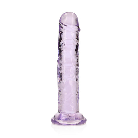 REALROCK 15.5 cm Straight Dildo - 15.5 cm (6 Inch) Dong Purple DONGS