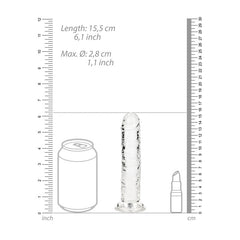 REALROCK 15.5 cm Straight Dildo - - 15.5 cm (6'') Dong DONGS