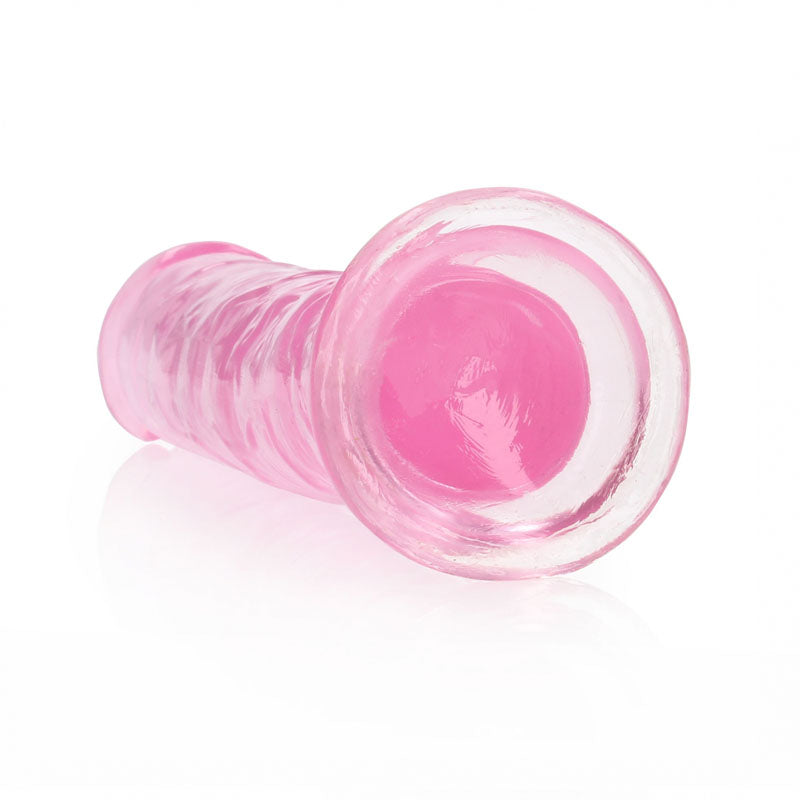 REALROCK Straight Clear Dildo – 18 cm Anal and Vaginal Dildo > Dildos > Realistic Dildos