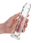 RealRock 18 cm Clear Straight Dildo – 7 Inch Dildo > Dildos > Realistic Dildos