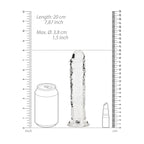 RealRock 18 cm Clear Straight Dildo – 7 Inch Dildo > Dildos > Realistic Dildos