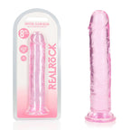 Realrock 20 cm Straight Dildo – Clear 20 cm Dildo Pink > Dildos > Realistic Dildos