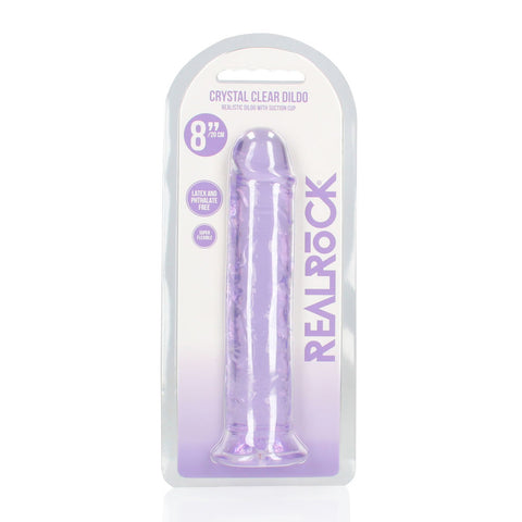 REALROCK 20 cm Straight Dildo – Clear Straight Dildo 20 cm > Dildos > Realistic Dildos