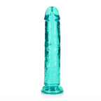REALROCK Straight Dildo 20 cm – Clear Phthalate-Free TPE 4 cm Diameter Dildo > Dildos > Realistic Dildos
