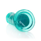 REALROCK Straight Dildo 20 cm – Clear Phthalate-Free TPE 4 cm Diameter Dildo > Dildos > Realistic Dildos