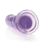 RealRock 25 cm Clear Straight Dildo Made of Body-Safe Non-Porous TPE Material > Dildos > Realistic Dildos