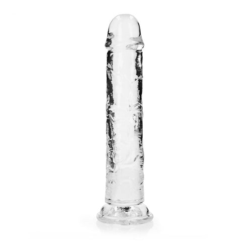REALROCK Crystal Clear 25 cm Straight Dildo > Dildos > Realistic Dildos