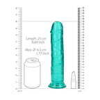 RealRock 25 cm Straight Crystal Clear Dildo > Dildos > Realistic Dildos