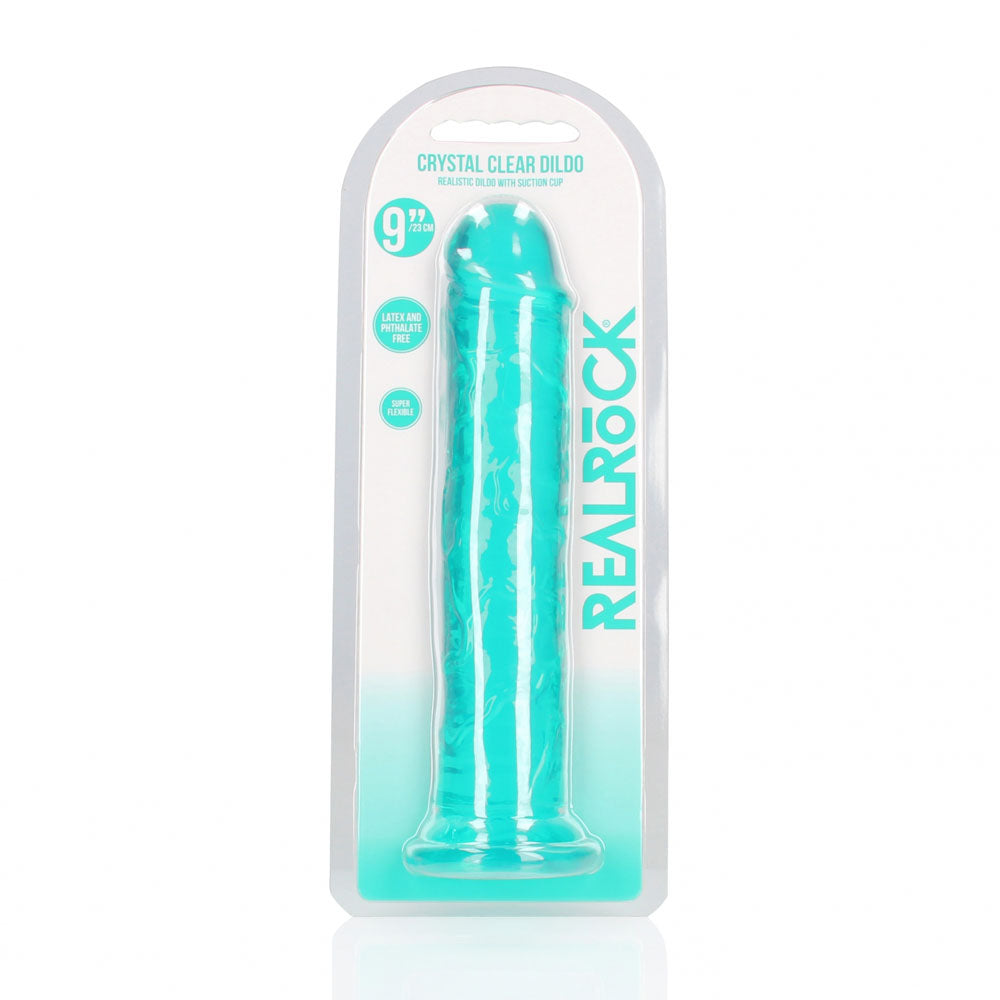 RealRock 25 cm Straight Crystal Clear Dildo > Dildos > Realistic Dildos