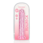 RealRock 28 cm Straight Clear Dildo > Dildos > Large Dildos