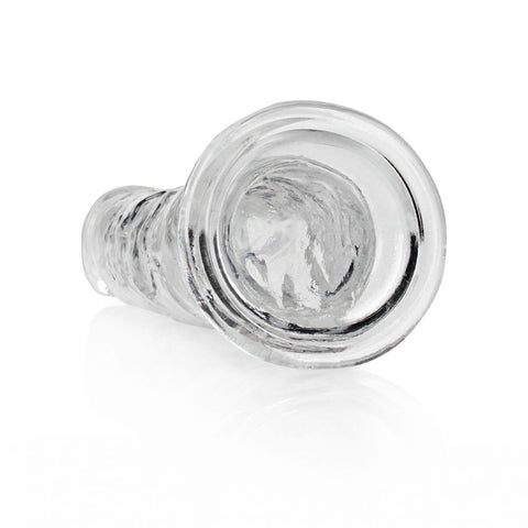 Realrock 28 cm Straight Clear Silicone Dildo Phthalate-Free Non-Porous TPE Adult Toy > Dildos > Large Dildos