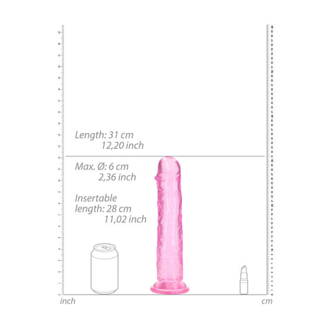 Realrock 31 Centimeter Straight Dildo 11 Inch Dong DONGS