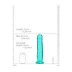 REALROCK 31 cm Straight Dildo – Clear 12 Inch Dildo > Dildos > Large Dildos