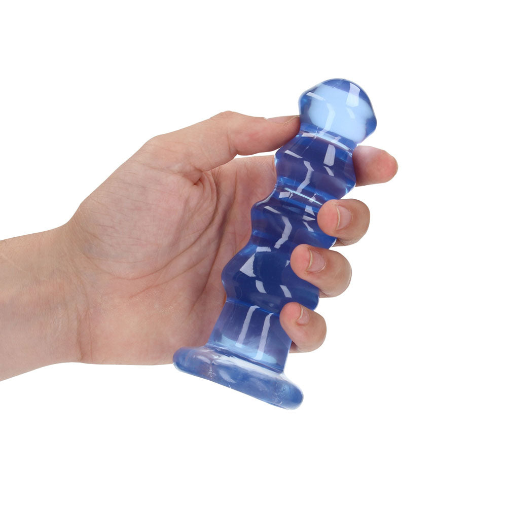Realrock Curvy 14 cm – Clear 14 cm Butt Plug Secondary image