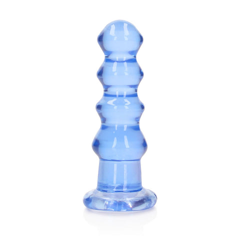 Realrock Curvy 14 cm – Clear 14 cm Butt Plug > Anal Range > Butt Plugs