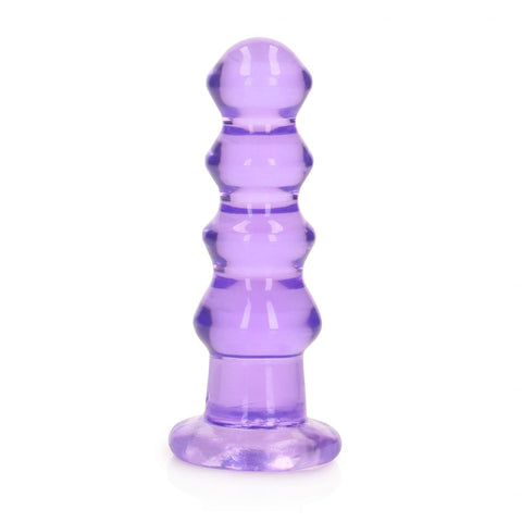 RealRock Curvy 14 cm – Clear 14 cm Butt Plug > Anal Range > Butt Plugs