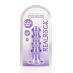 RealRock Curvy 14 cm – Clear 14 cm Butt Plug > Anal Range > Butt Plugs