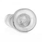 RealRock Curvy Anal Plug – 14 cm Transparent Butt Plug > Anal Range > Butt Plugs