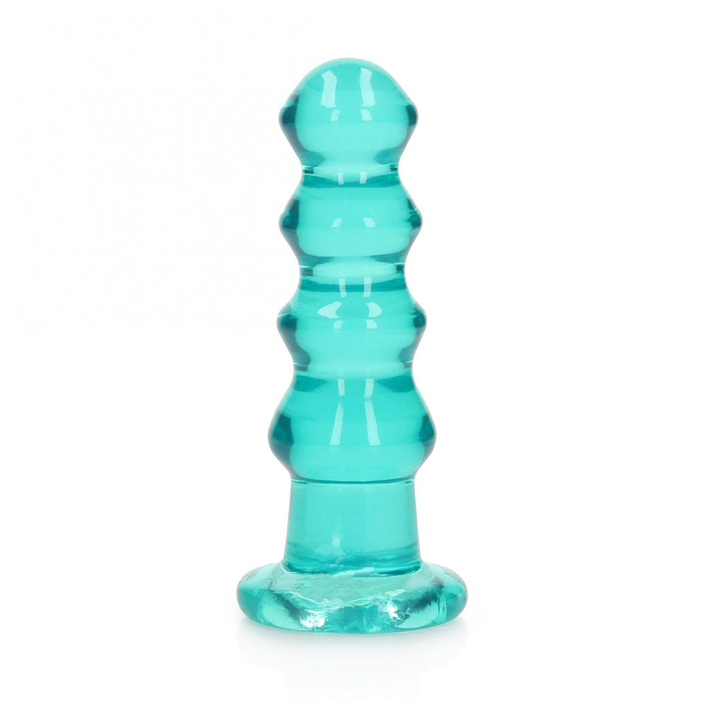 RealRock Curvy 14 cm Butt Plug – Clear Anal Plug > Anal Range > Butt Plugs