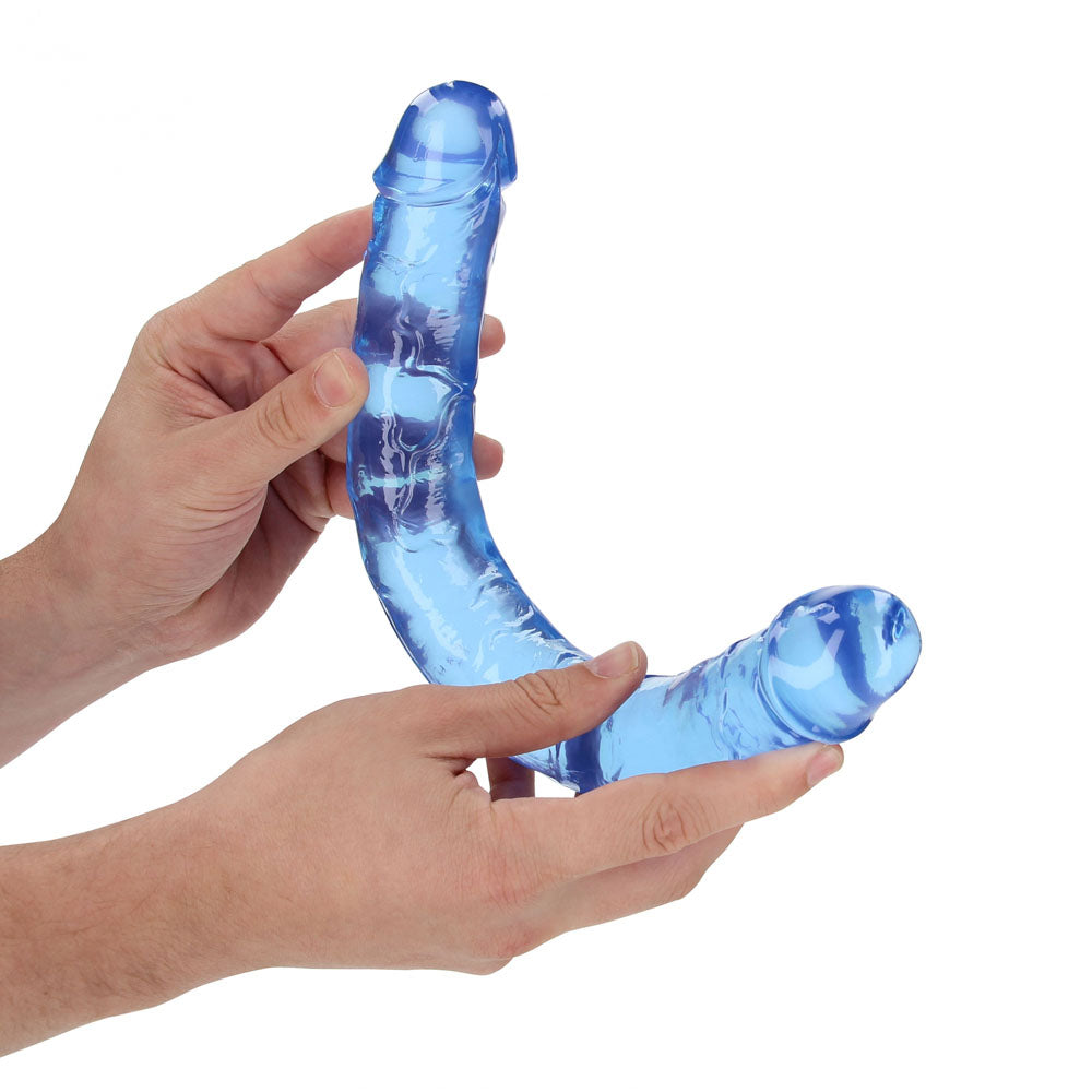 RealRock Double Dong 34 cm Clear Phthalate-Free Latex-Free TPE Double Dildo Secondary image