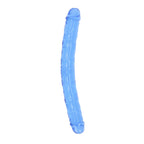 RealRock Double Dong 34 cm Clear Phthalate-Free Latex-Free TPE Double Dildo > Dildos > Double Dildos