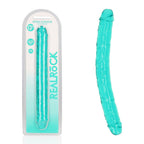 RealRock 34 cm Double Dong – 14 Inch Double Dong Turquoise > Dildos > Double Dildos
