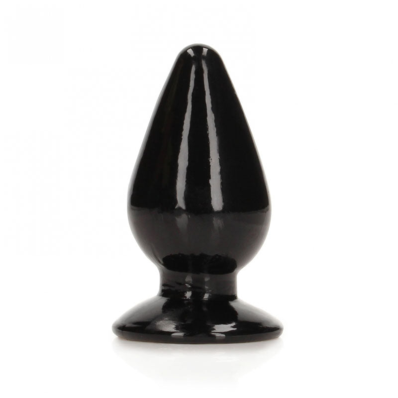 Realrock Crystal Clear (Transparent) – 11.5 cm Suction Cup Butt Plug Black > Anal Range > Butt Plugs Main image