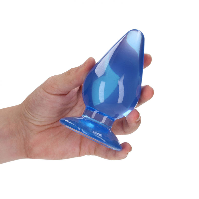 Realrock Crystal Clear 11.5 cm Suction Cup Butt Plug Secondary image